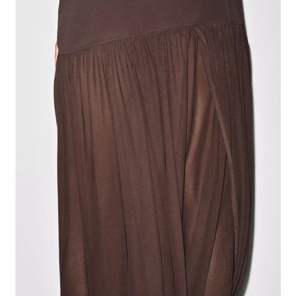 Zara NWT combination halter dress 1198/453 - Picture 9 of 11